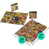 image:image2Pack of 1000Piece Jigsaw Puzzles Succulents amp Rocks and Minerals  Puzzles for Adults and Kids Ages 8 Amazon ExclusiveRetro Comics  Fruit Labels