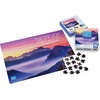 image:image300Piece Calm Jigsaw Puzzle for Relaxation Stress Relief and Mood Elevation for Adults and Kids Ages 8 and up Sunflower FieldsFoggy Mountain
