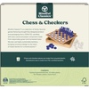 image:imageMindful Classics Chess Checkers Board Game Set with Bamboo Wooden Box Family Board Games EcoFriendly Gift for Adults and Kids Ages 8 and up