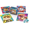 image:imagePAW Patrol The Movie 4 Pack of Wooden Puzzles for Kids 24Piece Jigsaw Puzzles with Interchangeable Characters for Preschoolers Ages 3 and up7 Puzzle Bundle
