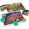 image:imageSpin Master Games 2Pack of 1000Piece Jigsaw Puzzles Amalfi Coast amp Japan Garden Puzzles for Adults and Kids Ages 12 Amazon Exclusive