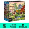 image:imageSpin Master Games 2Pack of 1000Piece Jigsaw Puzzles Amalfi Coast amp Japan Garden Puzzles for Adults and Kids Ages 12 Amazon Exclusive