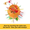 image:imageSpin Master Games Barrel of Monkeys Classic Linking amp Balancing Kids GameRed