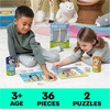 image:imageSpin Master Games Bluey 2Pack Jigsaw Puzzles for Preschoolers