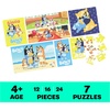 image:imageSpin Master Games Bluey 7Pack Wooden Puzzles with Storage Tray for Kids