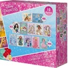 image:imageSpin Master Games Disney Princess 12Puzzle Bundle  Moana Ariel Mulan Cinderella amp More with 48Piece 63Piece amp 100Piece Disney Puzzles for Kids for Ages 4 amp Up12 Pack Puzzle