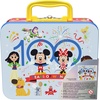 image:imageSpin Master Games Disney Puzzle 100th Anniversary 48 Pieces Celebrate 100 Years of Fun Kids Puzzles for Ages 4 amp Up48 Pcs Puzzle in Metal Tin With Handle