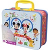 image:imageSpin Master Games Disney Puzzle 100th Anniversary 48 Pieces Celebrate 100 Years of Fun Kids Puzzles for Ages 4 amp Up48 Pcs Puzzle in Metal Tin With Handle