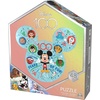 image:imageSpin Master Games Disney Puzzle 100th Anniversary 48 Pieces Celebrate 100 Years of Fun Kids Puzzles for Ages 4 amp Up48 Pcs Puzzle in Metallic Package
