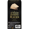 image:imageSpin Master Games Double 12 Dominoes Set in Storage Tin Classic Tile Game4 Wooden Domino Rack