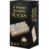 image:imageSpin Master Games Double 12 Dominoes Set in Storage Tin Classic Tile Game4 Wooden Domino Rack