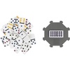 image:imageSpin Master Games Double 12 Dominoes Set in Storage Tin Classic Tile GameDouble 9 Dominoes Set