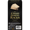 image:imageSpin Master Games Double 15 Dominoes Set in Storage Tin Classic Tile Game4 Wood Domino Organizers
