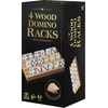image:imageSpin Master Games Double 15 Dominoes Set in Storage Tin Classic Tile Game4 Wood Domino Organizers