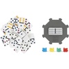image:imageSpin Master Games Double 15 Dominoes Set in Storage Tin Classic Tile GameMulti Color