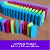 image:imageSpin Master Games H5 Domino Creations 100Piece Classic Dominoes SetSummer Color Set 100pc