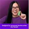 image:imageSpin Master Games H5 Domino Creations 100Piece Classic Dominoes SetSummer Color Set 100pc