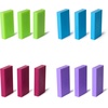 image:imageSpin Master Games H5 Domino Creations 100Piece Classic Dominoes SetSummer Color Set 100pc
