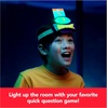 image:imageSpin Master Games Hedbanz Lightspeed with Lights amp Sounds Classic Hedbanz with an Electronic Twist 26 Players Kids Games Games for Family Night for Ages 6 amp Up