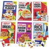 image:imageSpin Master Games Kelloggs Cereal 100Piece Puzzles 6Pack Square Cereal Boxes Puzzle Gift Set Froot Loops Rice Krispies Raisin Bran Corn Flakes Frosted Flakes Honey Smacks for Ages 4 amp Up
