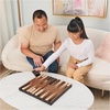 image:imageSpin Master Games Legacy Deluxe Mancala Classic Game with Folding Wooden Board amp Colorful Glass Stones Family Game for Ages 8 amp UpBackgammon