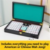 image:imageSpin Master Games Legacy Deluxe Mancala Classic Game with Folding Wooden Board amp Colorful Glass Stones Family Game for Ages 8 amp UpMahjong