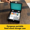 image:imageSpin Master Games Legacy Deluxe Mancala Classic Game with Folding Wooden Board amp Colorful Glass Stones Family Game for Ages 8 amp UpMexican Train Dominoes