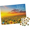 image:image300Piece Calm Jigsaw Puzzle for Relaxation Stress Relief and Mood Elevation for Adults and Kids Ages 8 and up Sunflower FieldsSunflower Fields