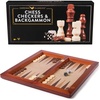 image:imageSpin Master Games Cardinal Classics Chess Checkers Backgammon Set