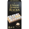 image:imageSpin Master Games Double 12 Dominoes Set in Storage Tin Classic Tile Game4 Wooden Domino Rack