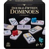 image:imageSpin Master Games Double 15 Dominoes Set in Storage Tin Classic Tile GameMulti Color