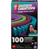 image:imageSpin Master Games H5 Domino Creations 100Piece Classic Dominoes SetSummer Color Set 100pc