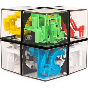 image:imageRubiks Cube Perplexus Hybrid 2x2 Brain Teaser Fidget Toy amp 3D Maze PuzzleMulticolor