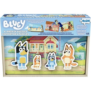 image:imageSpin Master Games Bluey 11in1 Jigsaw Puzzle Bundle for PreschoolersModern