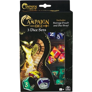 image:imageSpin Master Games Campaign Dice 3Set RPG Classic Game AccessoryCampaign Dice Set