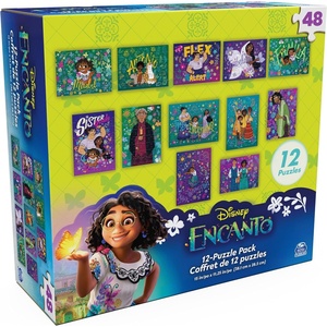 image:imageSpin Master Games Disney Puzzles Encanto 12Pack 48 Pieces Kids Puzzles Disney Toys Ages 4 amp Up12 Pack Puzzle