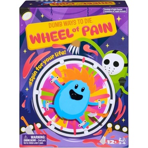 image:imageSpin Master Games Dumb Ways to Die Survival Strategy Party Card GameDumb Ways to Die Wheel of Pain Game