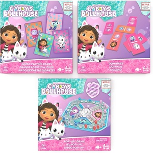 image:imageSpin Master Games Gabbys Dollhouse 8in1 Games HQ3 Pack Games Bundle