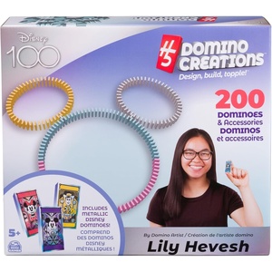 image:imageSpin Master Games H5 Domino Creations 100Piece Classic Dominoes SetDisney Dominoes Set
