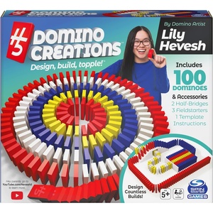 image:imageSpin Master Games H5 Domino Creations 100Piece Classic Dominoes SetModern