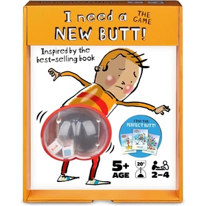 image:imageSpin Master Games I Need a New Butt Kids Board Game Based on The Book with Popper amp Cheek Tiles Fun for Family Game Night 24 Players for Ages 5 amp UpI Need a New Butt the Game
