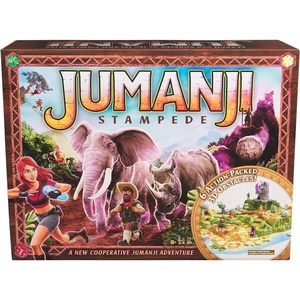 image:imageSpin Master Games Jumanji The Ultimate Level Electronic Board GameStampede 3d Board Game