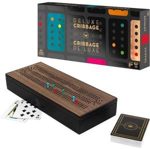 image:imageSpin Master Games Legacy Deluxe Mancala Classic Game with Folding Wooden Board amp Colorful Glass Stones Family Game for Ages 8 amp UpCribbage
