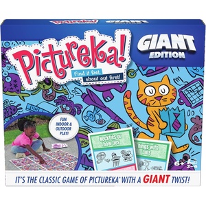 image:imageSpin Master Games Pictureka Giant Edition Family Game for Indoor amp Outdoor Fun with Big Oversized Board for Family and Kids 24 Players Ages 6 amp UpModern