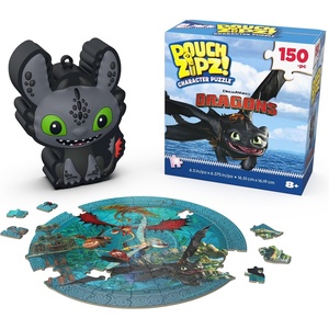 image:imageSpin Master Games Pouch Zipz How to Train Your Dragon Micro Puzzle