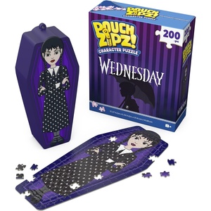 image:imageSpin Master Games Pouch Zipz Wednesday Addams Micro Puzzle