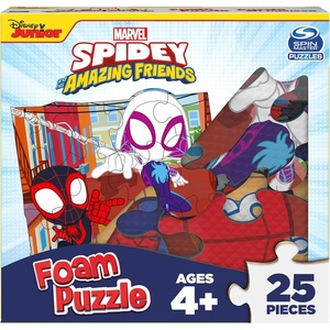image:imageSpin Master Games Spidey amp His Amazing Friends Foam Floor Puzzle Kids GameStandard Edition