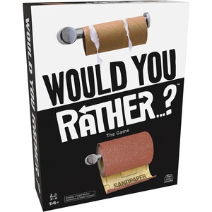 image:imageSpin Master Games Tell Me Without Telling Me The Viral Hit Adult Card Game Bachelorette Party Activity Meme Party Game 210 Players for Ages 18 amp UpWould You Rather