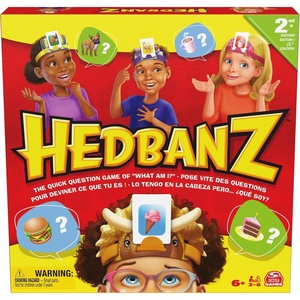 image:imageSpin Master Hedbanz Dugout Family Game Who Am I 2nd Edition  RiddleMystery Game for 6