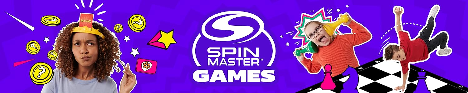 Spin Master Games : Family & Card Game Collection,Create More Fun Moments Together